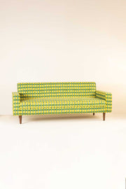 PRINT & PATTERN UPHOLSTERY FABRICS Marica Printed Upholstery Fabric (Green Pepper)