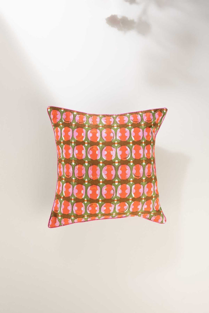 PRINT & PATTERN CUSHIONS Marica Red Pepper Cushion Cover (46 Cm X 46 Cm)