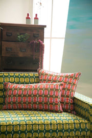 PRINT & PATTERN CUSHIONS Marica Red Pepper Cushion Cover (46 Cm X 46 Cm)