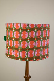 LAMPSHADES Marica Large Drum Lampshade (Red Pepper )