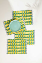 Marica Yellow Pepper Table Mat (Set Of 4)