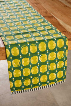 Marica Yellow Pepper Table Runner