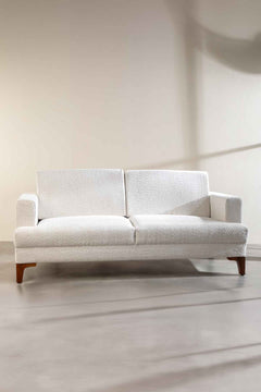 Boucle Off White Fabric
