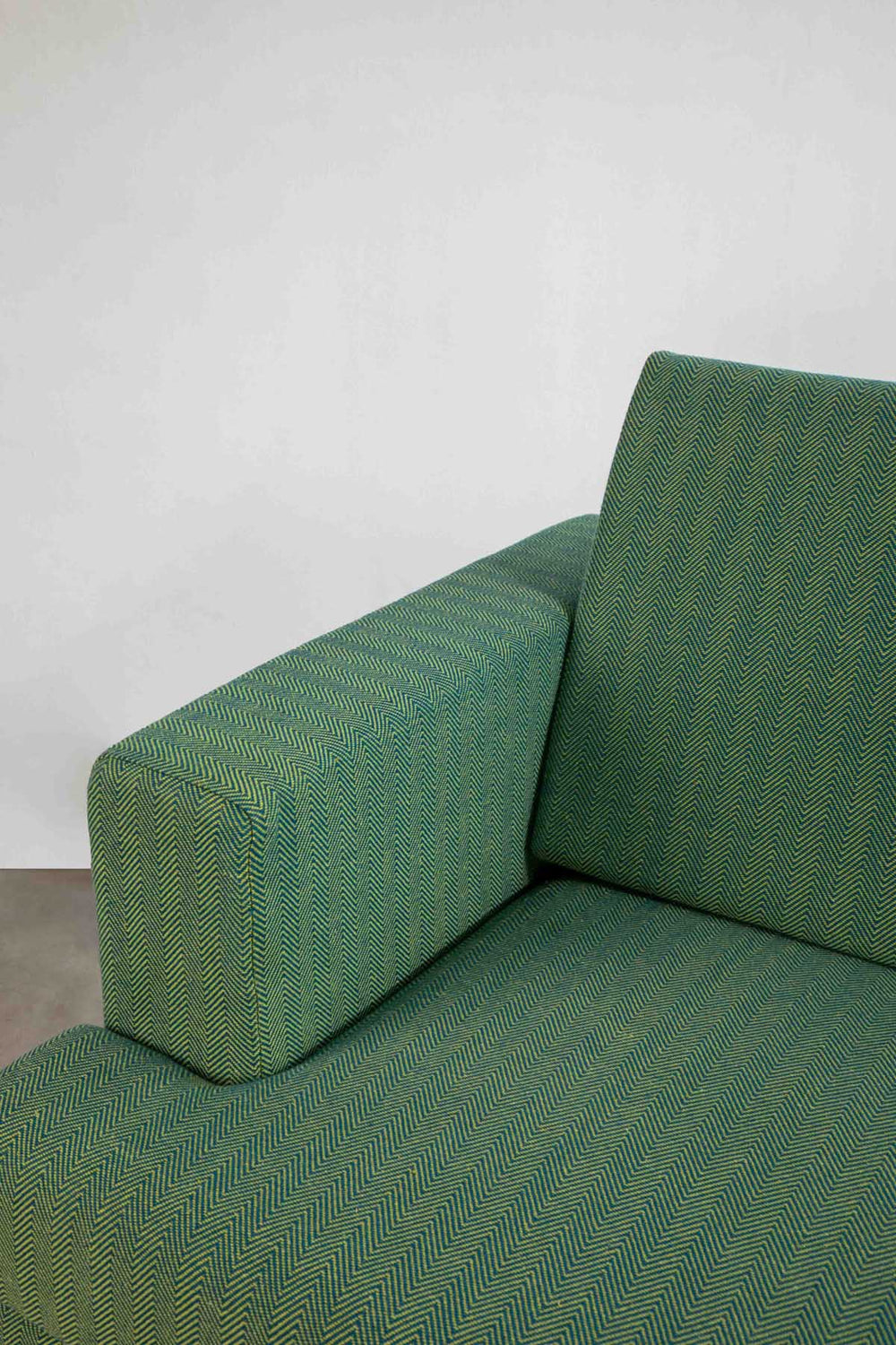 Herringbone Astral Green Fabric
