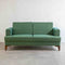 Marina Sofa in Herringbone Astral Green Fabric