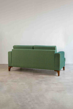 Herringbone Astral Green Fabric