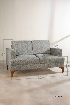 Kufri Slate Grey Fabric