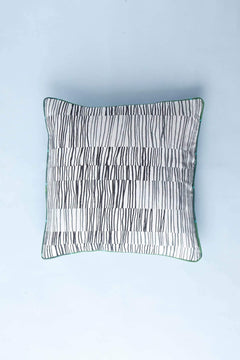 PRINT & PATTERN CUSHIONS Marine Drive Charcoal (41 Cm X 41 Cm) Cushion Cover