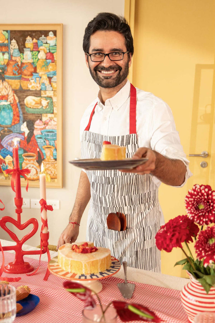 KITCHEN LINEN Marine Drive Cooking Apron