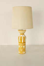 TABLE LAMPS Maroc Ochre Yellow Table Lamp