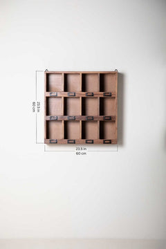 BOOKSHELVES Memory Recycled Wood Wallshelf