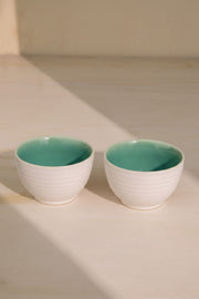 BOWLS Midori Ceramic Katori (Set Of 2)