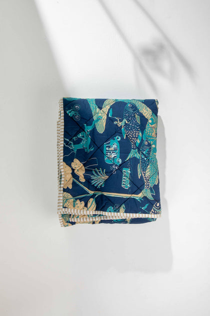 Blue Moon Quilt in Pure Cotton | Freedom Tree