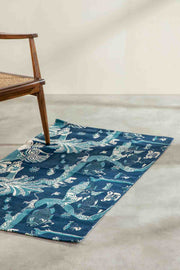 PRINT & PATTERN RUGS Mindscape Printed Rug (City Blue)