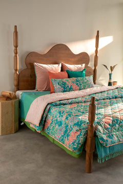 Miramar Acacia Wood Bed