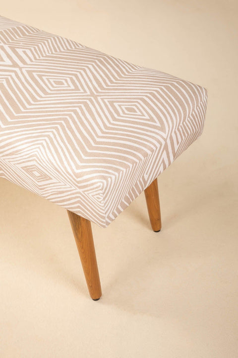 OTTOMANS Bench Teak Wood Ottoman