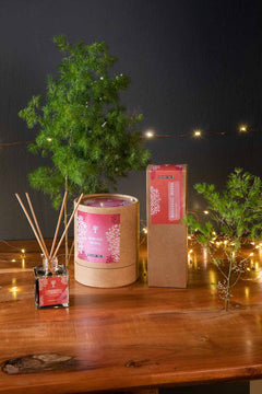 SCENTED CANDLES Mogra Natural Soy Wax Scented Candle