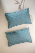 PILLOWS & SHAMS Moira Ocean Green Pillow Cover Set (Set of 2)