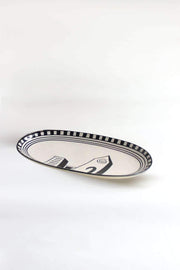 SERVING PLATTERS Mombaye City Ceramic Oval Platter