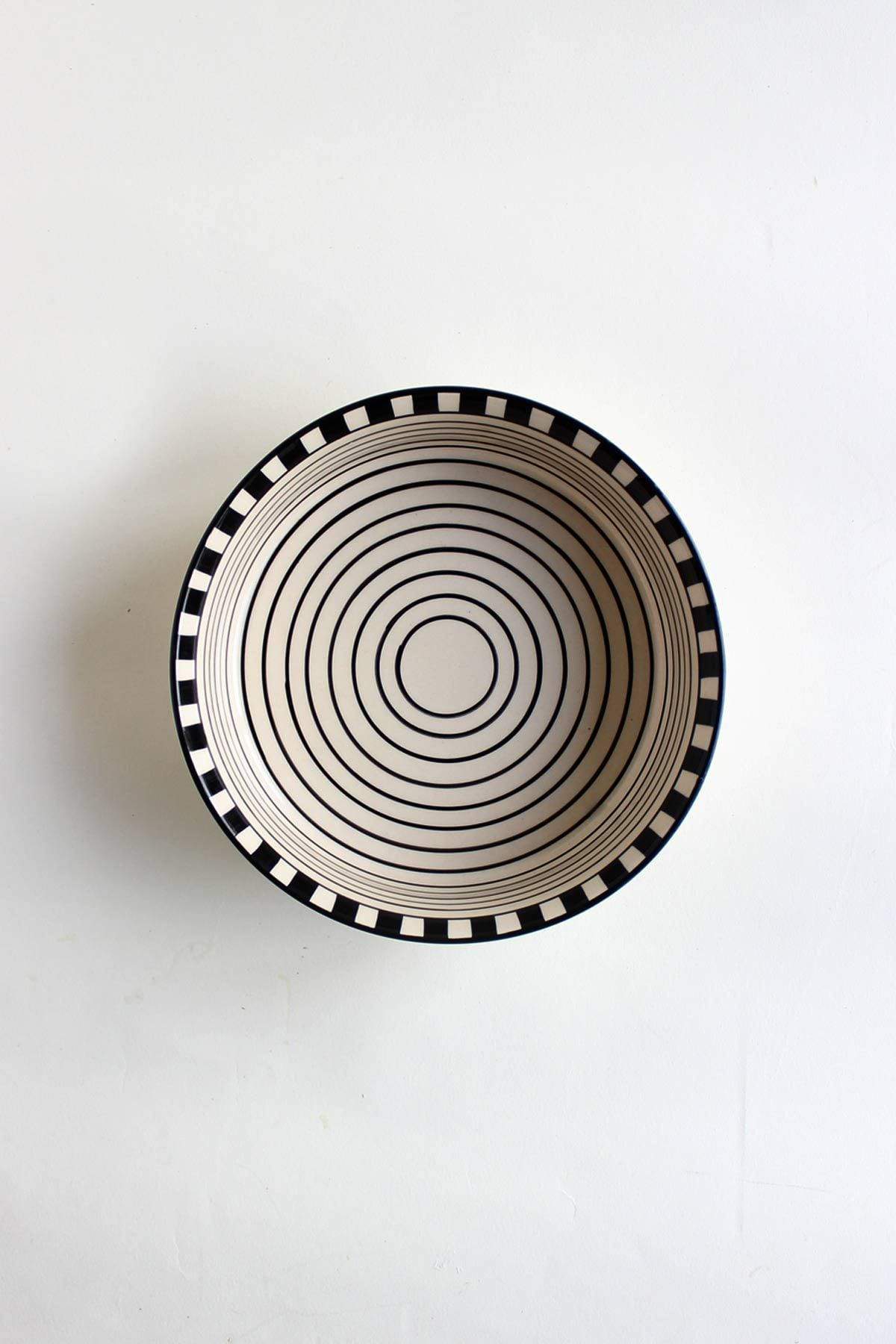 SERVING BOWLS Mombaye City Large Straight Serving Bowl
