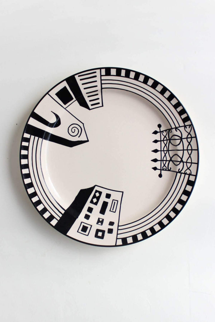 WALL PLATES Mombaye City Wall Plate  (Set Of 2)