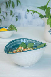 SERVING BOWLS Montane Ceramic Oval Serving Bowl