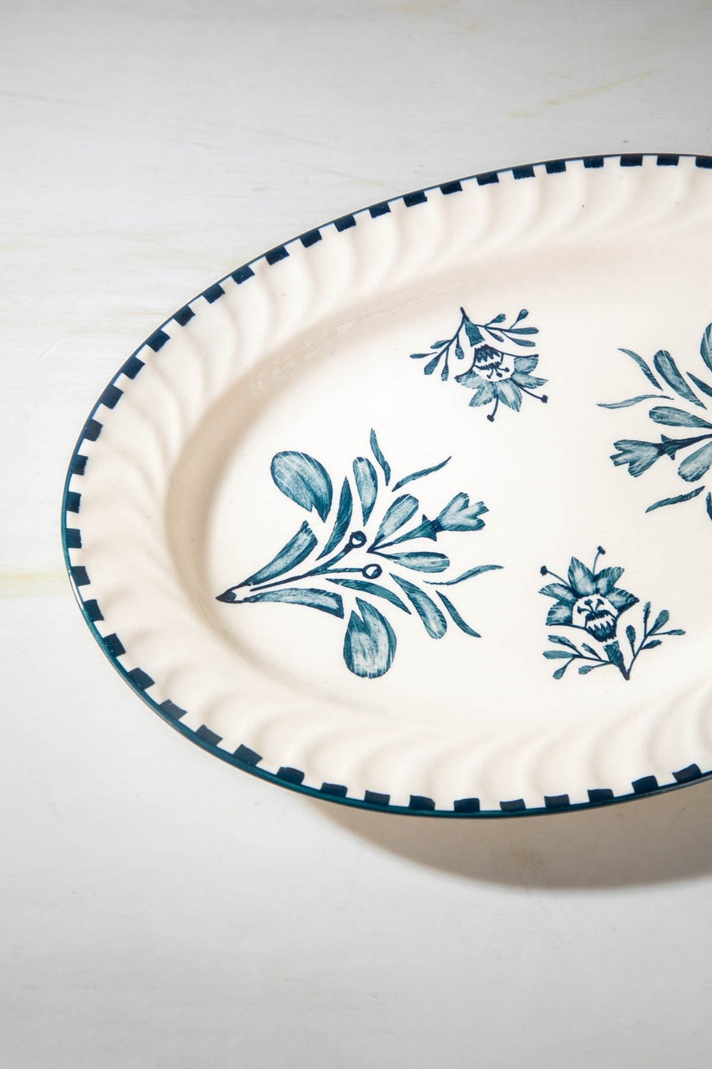 SERVING PLATTERS Montane Ceramic Oval Platter