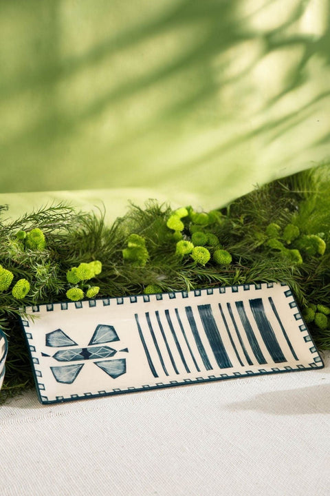 SERVING PLATTERS Montane Ceramic Rectangular Platter