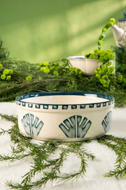 SERVING BOWLS Montane Ceramic Large Straight Serving Bowl