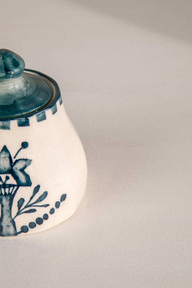 TEA TIME Montane Ceramic Sugar Pot