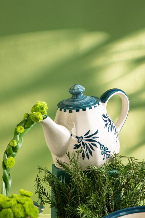 TEA TIME Montane Ceramic Tea Pot