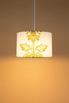PENDANT LAMPS Montane Medium Drum Pendant (Green And White)