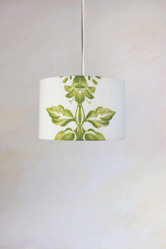 Montane Medium Drum Pendant (Green And White)