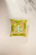 ACCENT CUSHIONS Moon Flyers Cushion Citron Green Cushion Cover (46 Cm X 46 Cm)