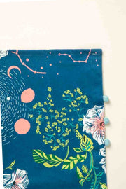 TABLE MATS Moonflower Moonlit Blue Table Mat (Set Of 4)