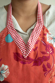 KITCHEN LINEN Moonflower  Cooking Apron