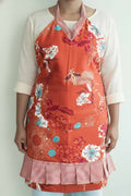 KITCHEN LINEN Moonflower  Cooking Apron