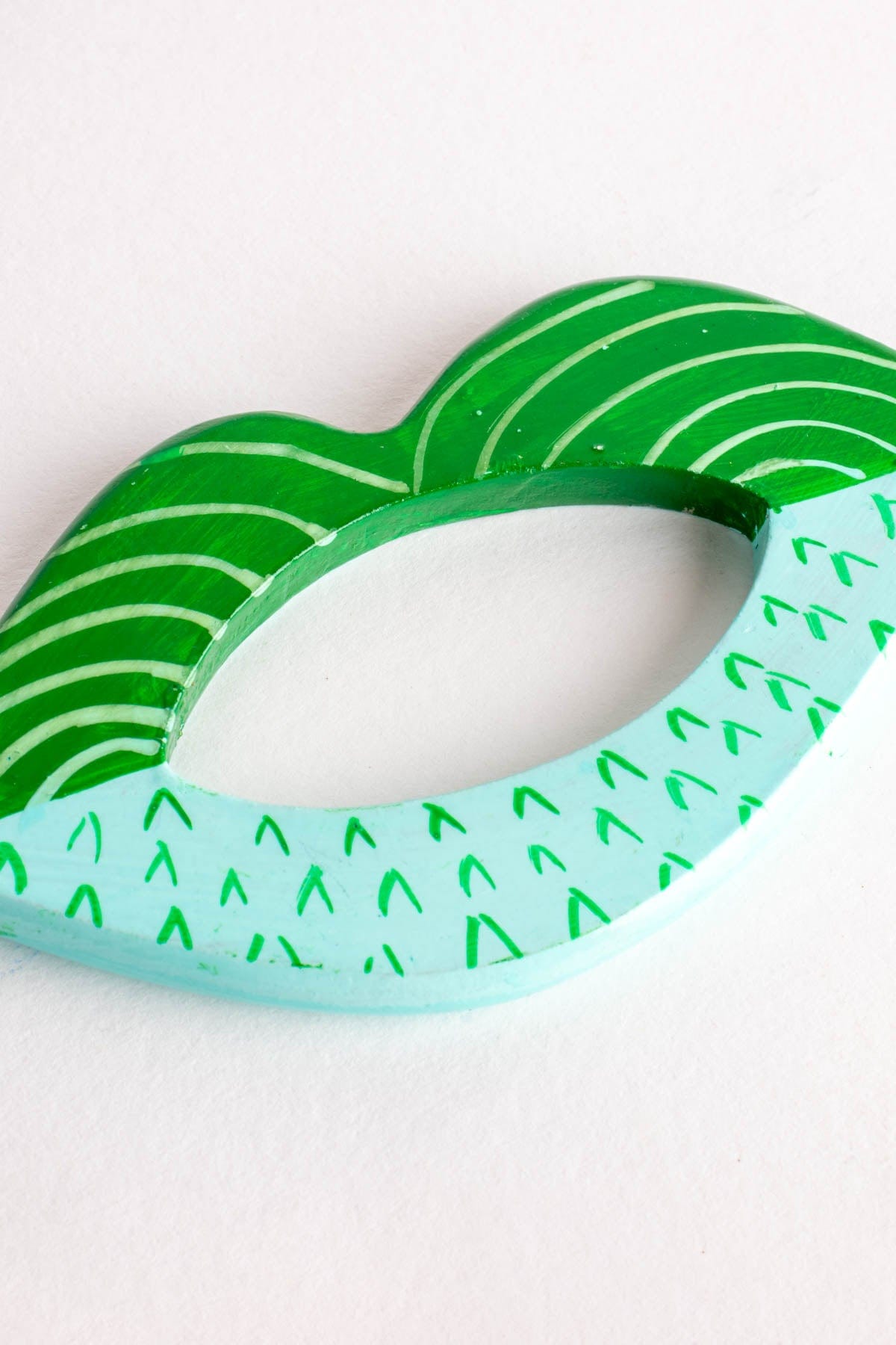 BAR TOOLS Muah Green Napkin Ring (Set Of 2)