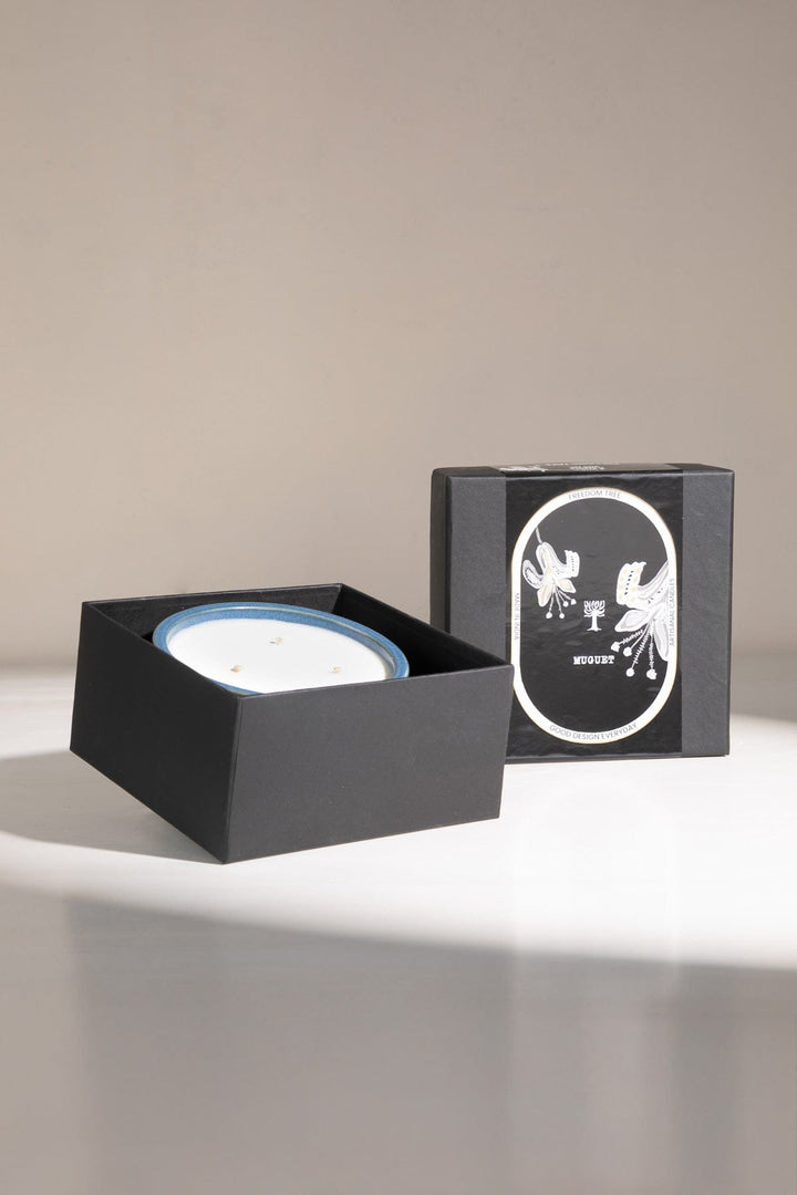 SCENTED CANDLES Muguet 3 Wick Scented Candle (300 ML)