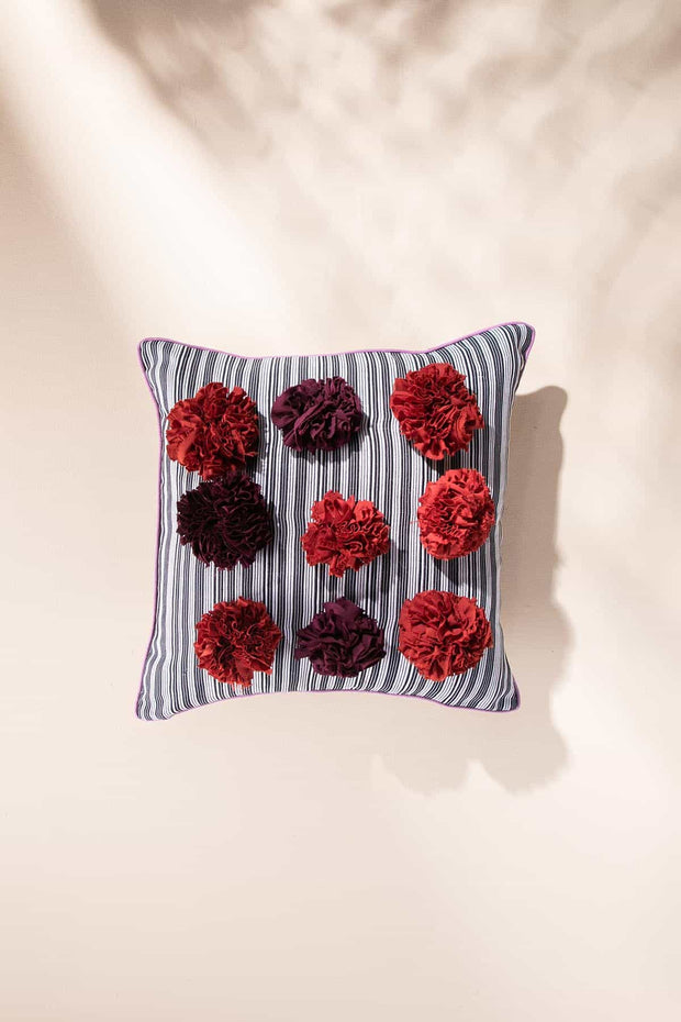 ACCENT CUSHIONS Munun Flowers Cushion Cover (46 Cm X 46 Cm)
