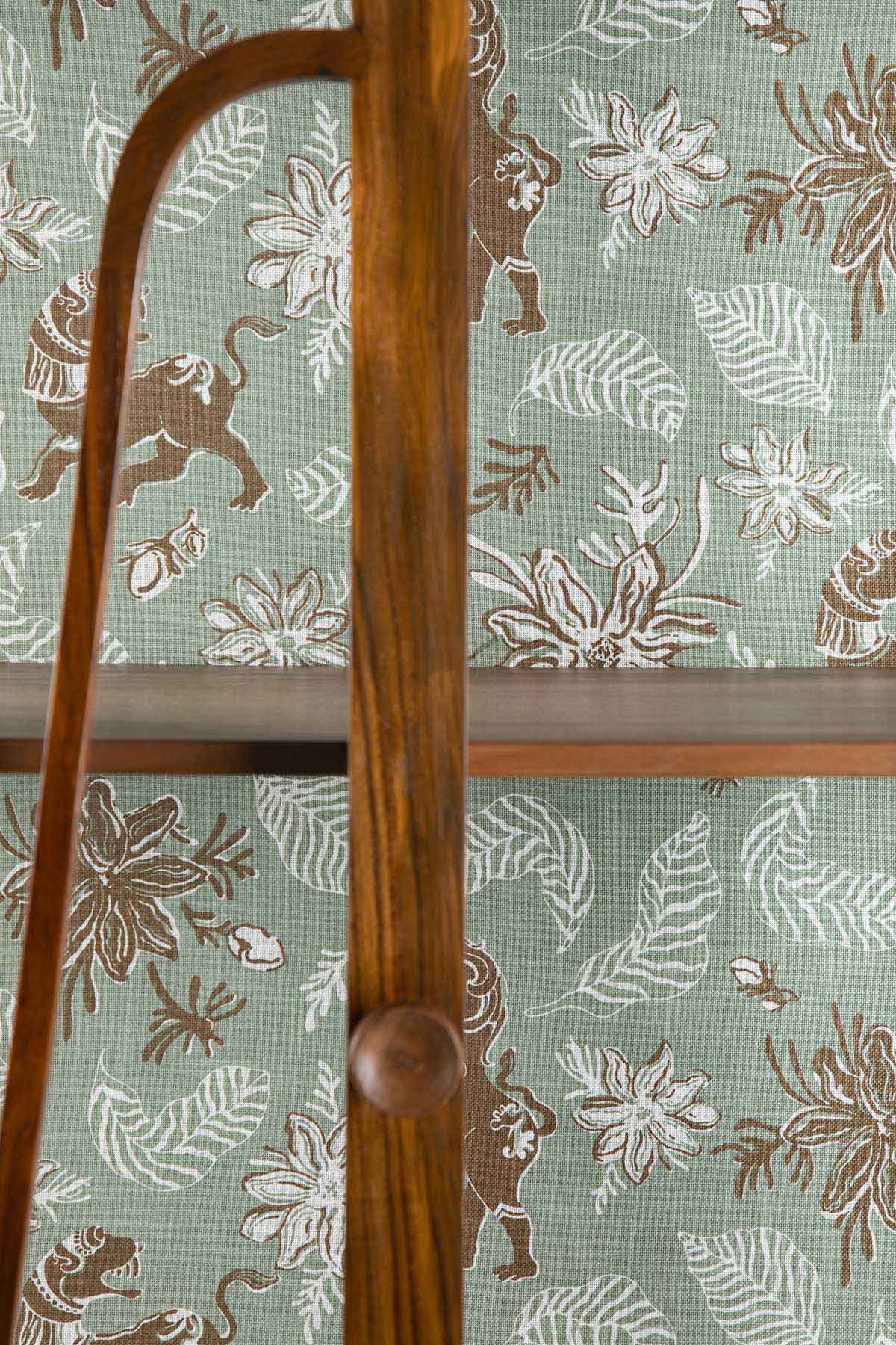 Ahnan Icy Green Fabric