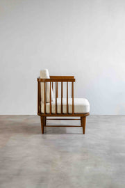 ARMCHAIRS & ACCENTS Nara Teak Wood Accent Chair