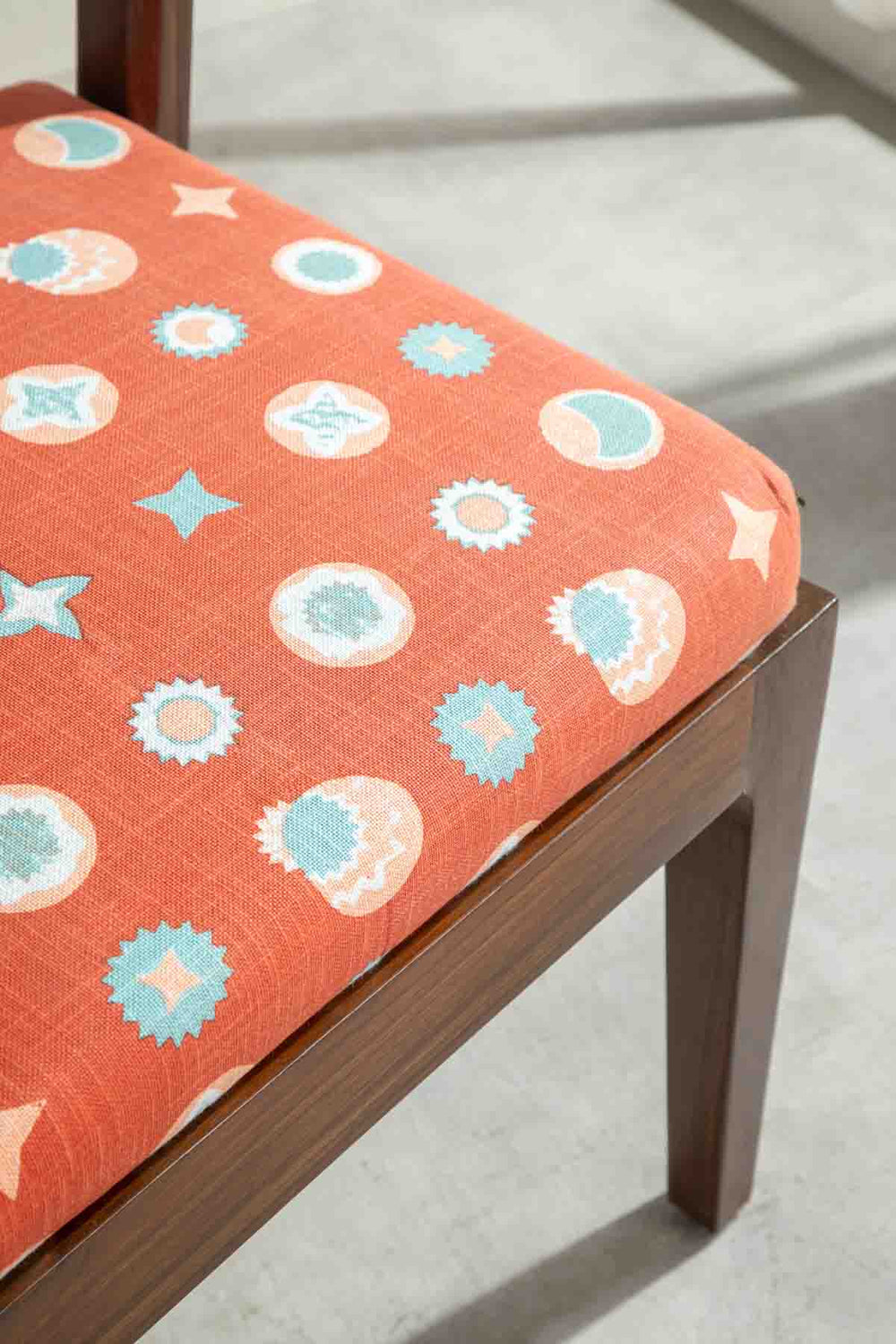 Orange Celestial Amber Fabric