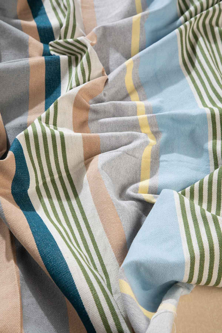 PRINT & PATTERN UPHOLSTERY FABRICS Neu Happy Striper Patterned Upholstery Fabric