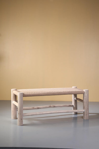 BENCHES Neura Bench (White Washed)