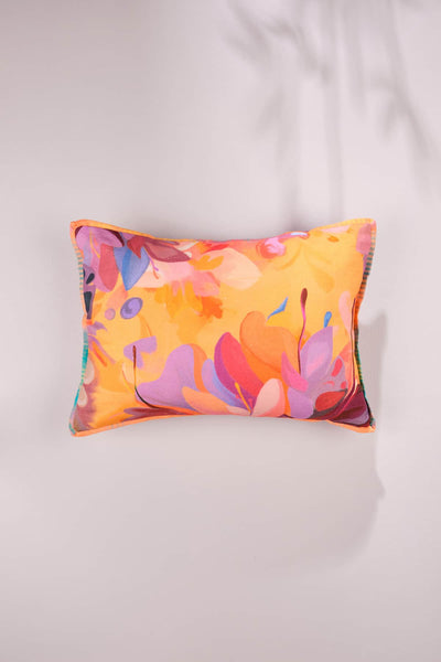 PRINT & PATTERN CUSHIONS Nilgiri Bloom Cushion Cover (36 Cm X 50 Cm)