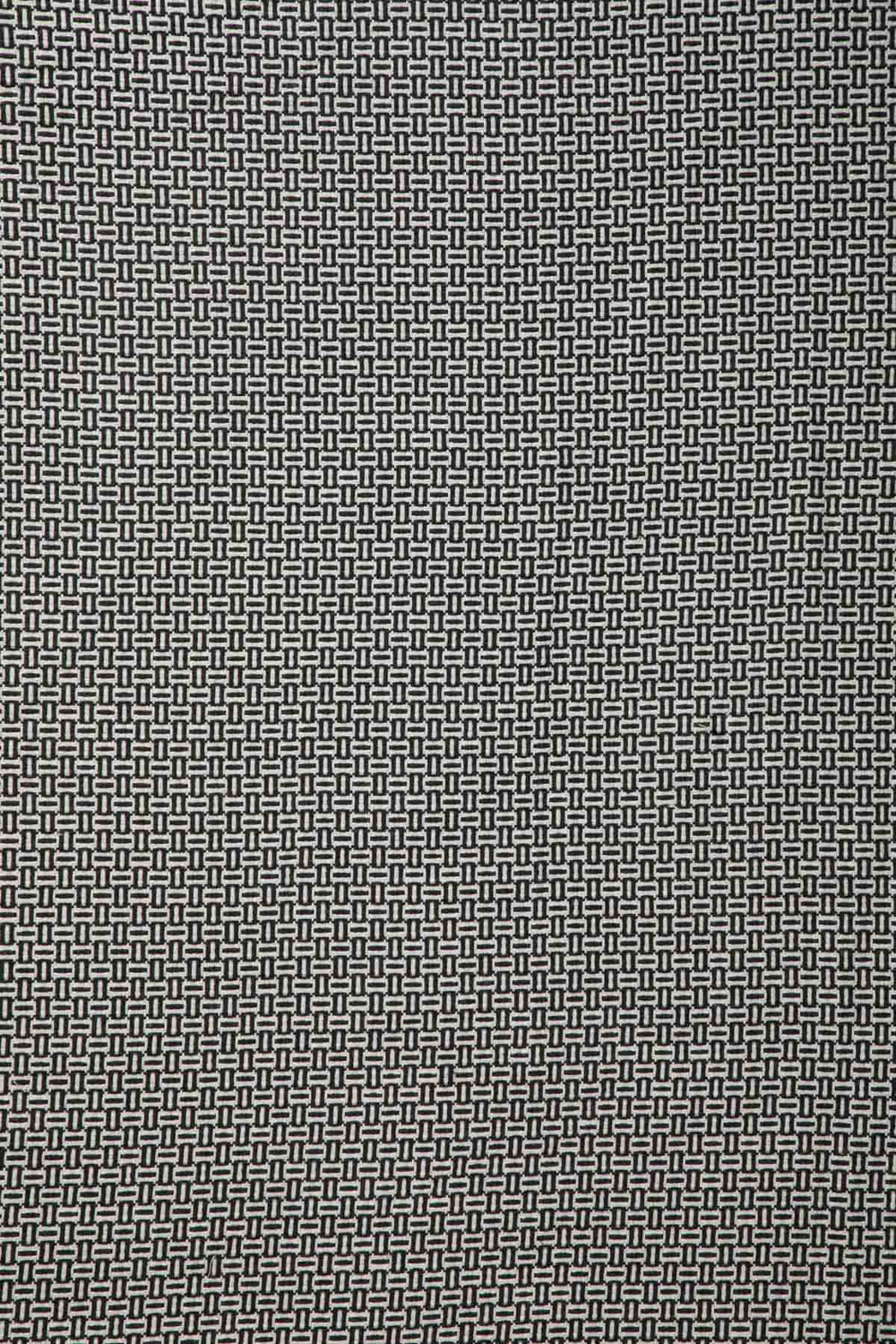 SOLID & TEXTURED UPHOLSTERY FABRICS Nilgiri Solid Upholstery Fabric (Black/White)