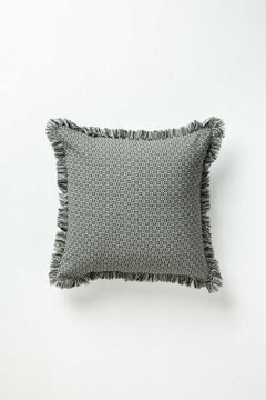 Nilgiri Black and White Cushion Cover (46 X 46 Cm)
