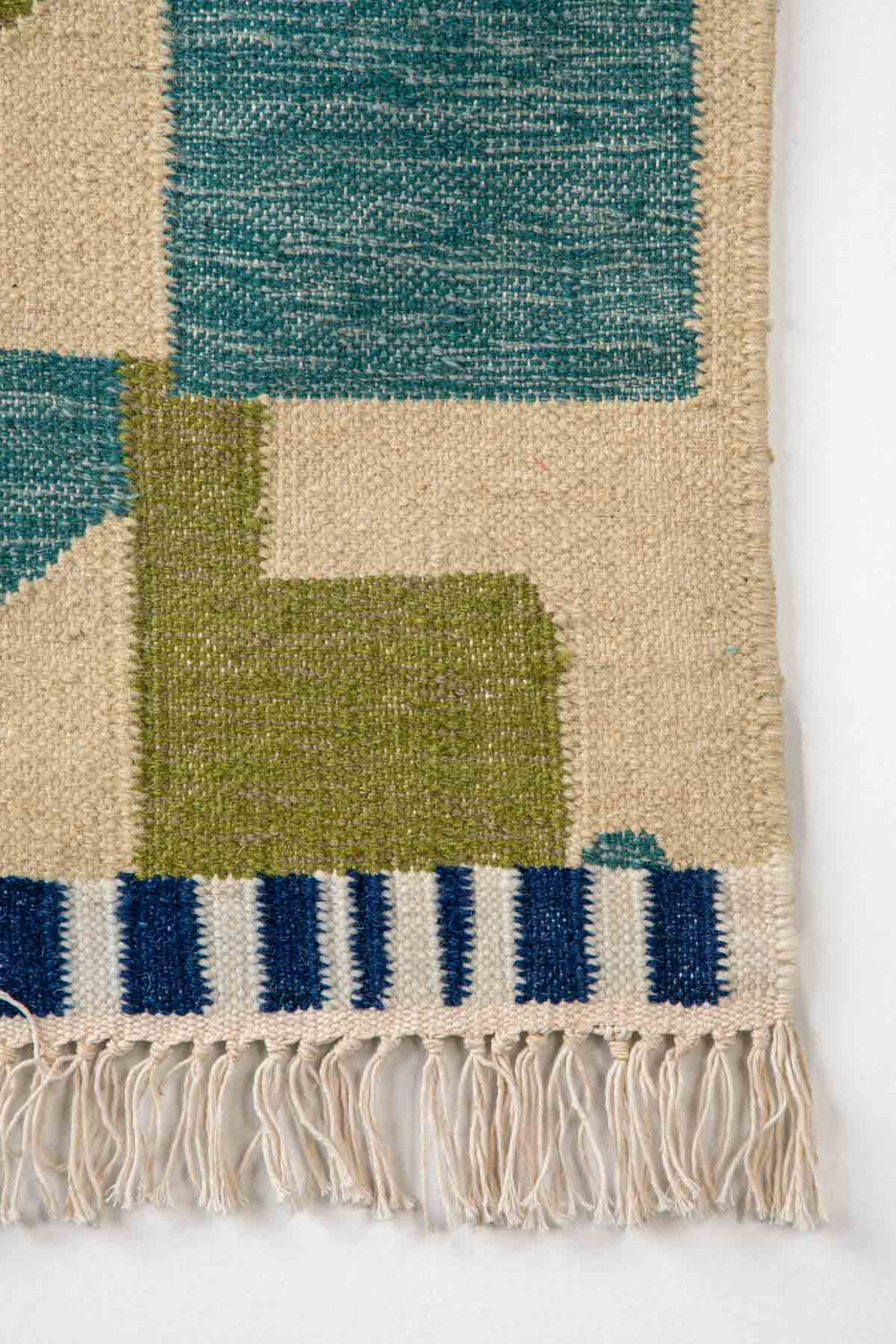 PRINT & PATTERN RUGS Noel Arches Printed Rug (Blue Fields)