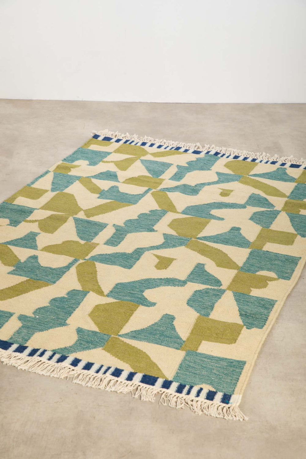 PRINT & PATTERN RUGS Noel Arches Printed Rug (Blue Fields)
